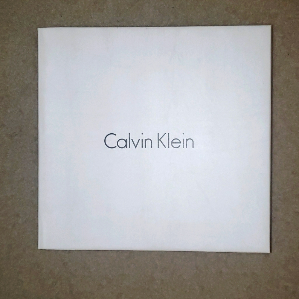 Navy Calvin Klein stilletos